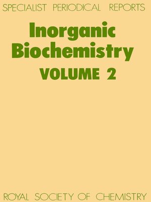 cover image of Inorganic Biochemistry
